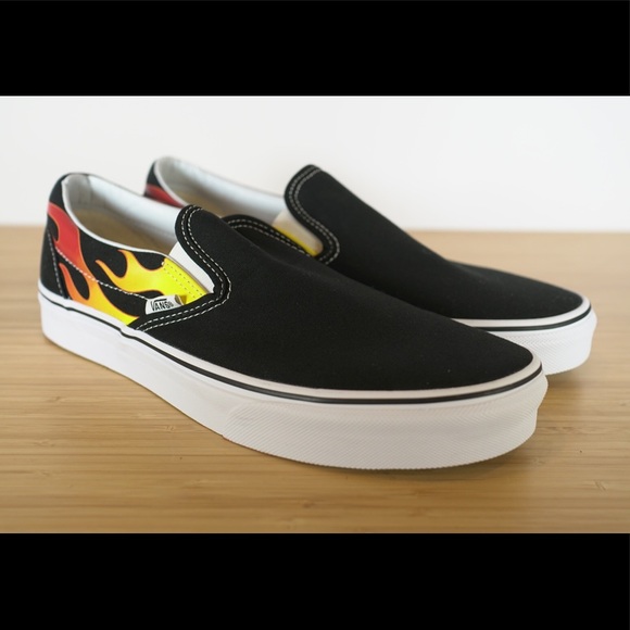 vans classic flame